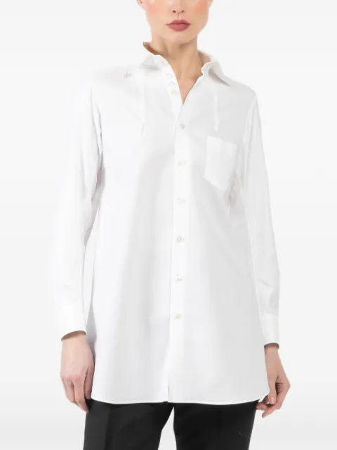 Shiro Sakai classic long shirt White SCCB004