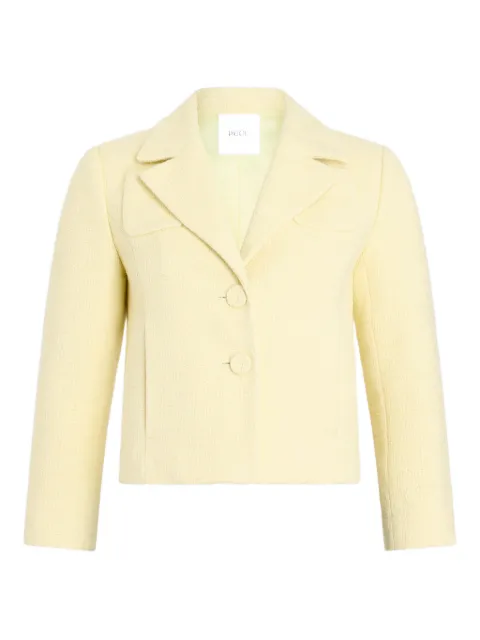 Patou tailored buttoned jacket Yellow JA0460241221L