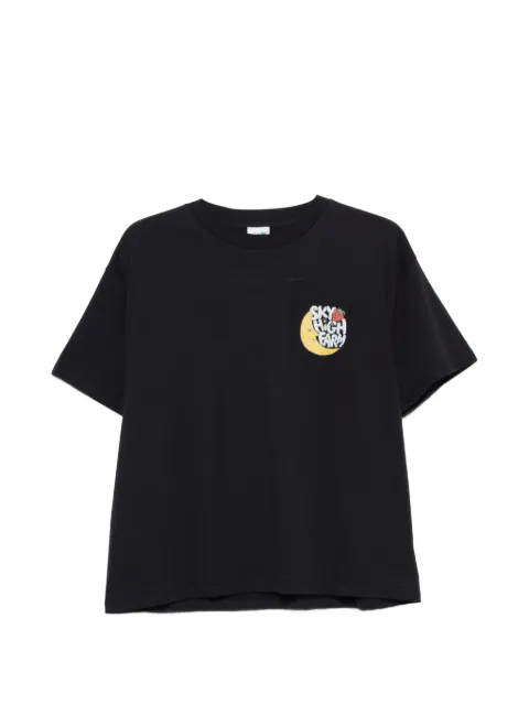 Sky High Farm round-neck T-shirt Black SHF08T002