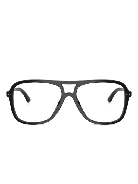 Jimmy Choo Eyewear pilot-frame glasses Black JC3052U5000