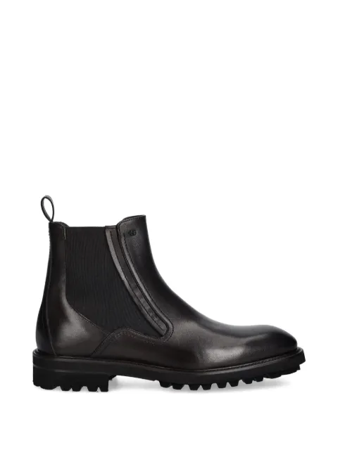 Baldinini side-zip leather Chelsea boots Brown U6B026P1VITE
