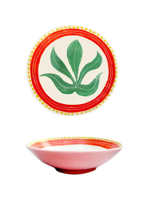 LAETITIA ROUGET Seaweed salad bowl Pink 25LRP05SW