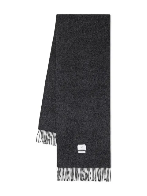 Ader Error fringed scarf Grey BLAFWMF01GR