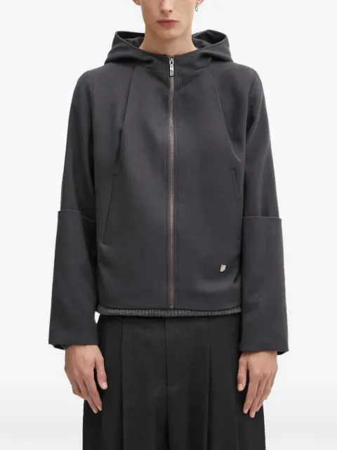 Ader Error hooded zip jacket Grey BO01FWJK0103GR