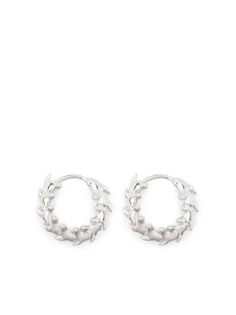 Shaun Leane Serpent's Trace mini hoop earrings Silver ST043SSNAEOS