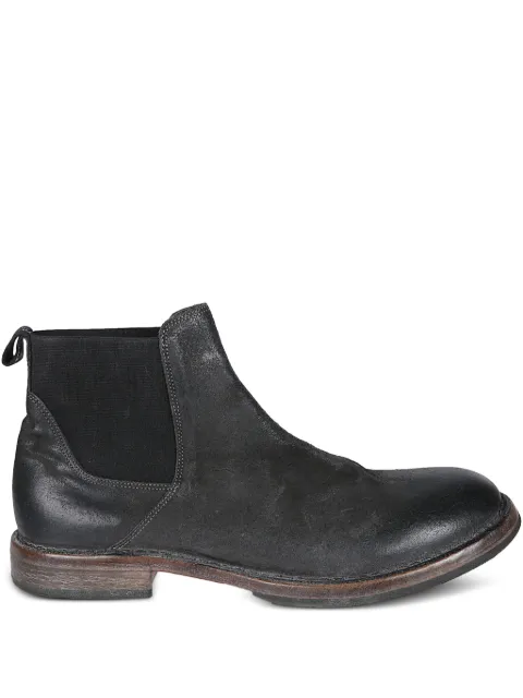 Moma leather chelsea boots Black 55510C