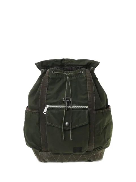 Porter-Yoshida & Co. zip-pocket backpack Green 5401964630