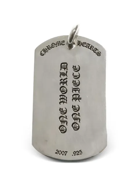 Chrome Hearts cross-pendant necklace Silver CHRM0499