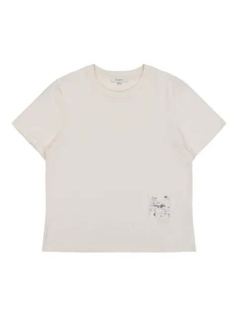 JW Anderson graphic T-shirt Neutrals JT0301PG1510002