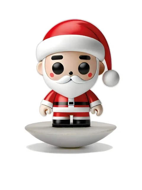 Linee Recanati Santa-Claus figurine stand Red 130316063
