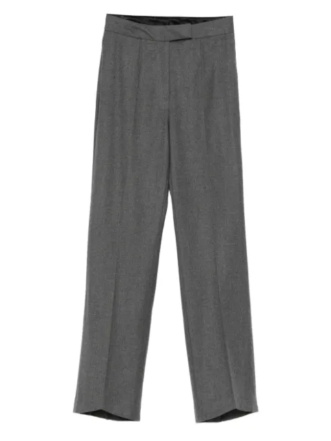 John Galliano Pre-Owned 1990s zip.-fastening tailored trousers Grey HOLAGAL166