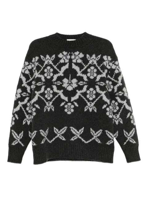 High Sport Fairisle jumper Grey 1015Y032