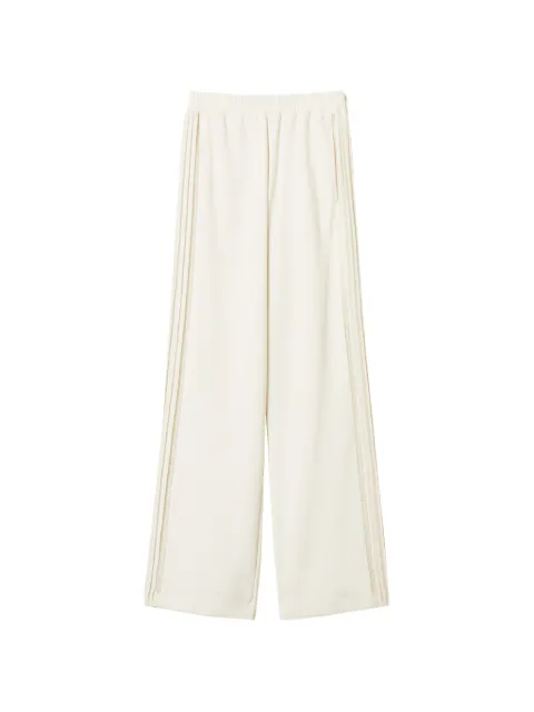 TWINSET recycled crêpe de Chine trousers Neutrals 261TE2050