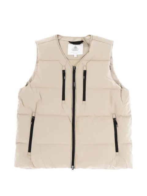 Pyrenex zip-up padded gilet Neutrals HMY0082116