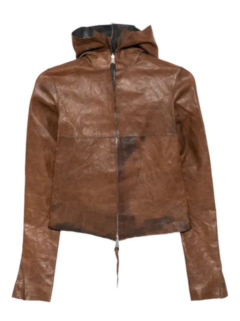 Ma+ leather jacket Brown JW220