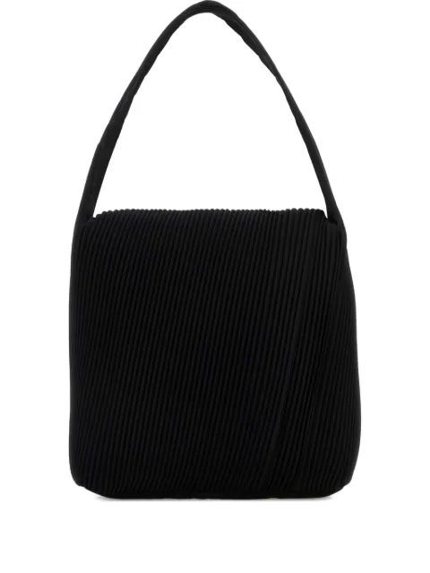 Homme Plissé Issey Miyake Rounded Square shoulder bag Black HP58AG442
