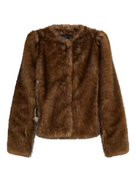 STAND STUDIO faux-fur jacket Brown 666149428