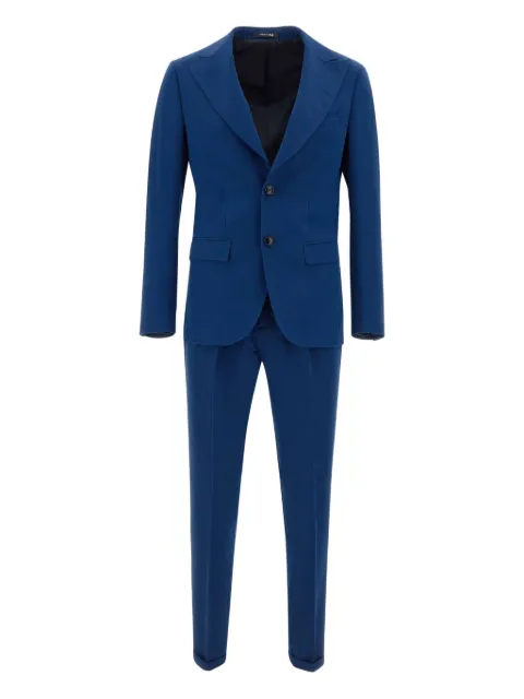 Marchesani peak lapel two-piece suit Blue PV3001A81P54