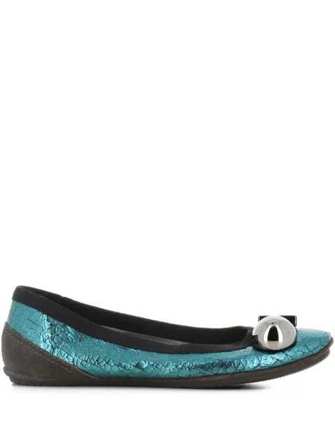 Dove Nuotano Gli Squali Becky embellishment ballet flats Blue BECKY