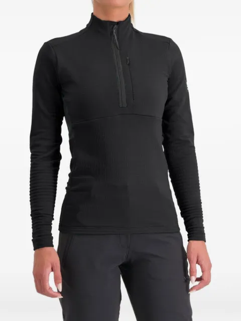SPORTFUL zip-up performance top Black 0423527