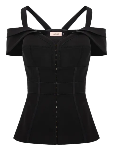 Murmur Candy shoulder straps buttoned top Black MA000CNDCRS01