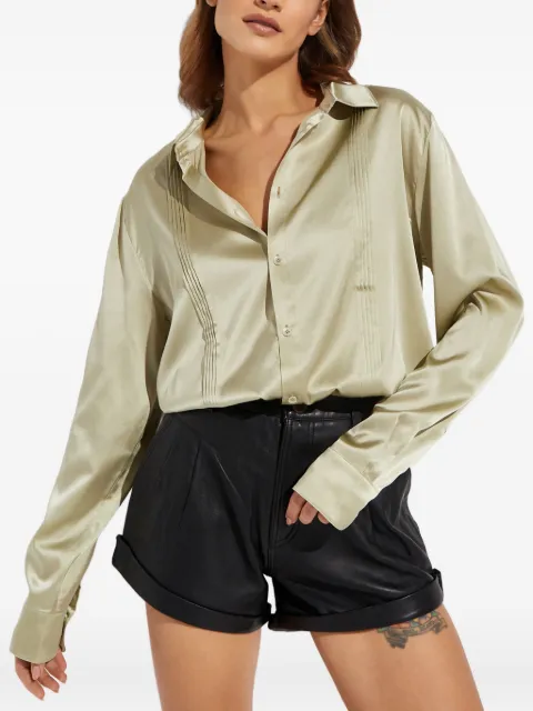 SEROYA Moss buttoned shirt Neutrals SR023843K