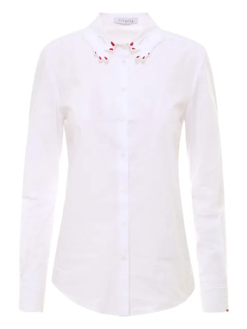 Vivetta embroidery shirt White VS2CM0023TE001