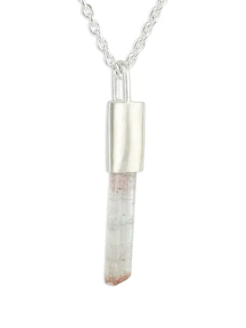 Parts of Four sterling silver Talisman rubellite necklace Silver K628MARBL