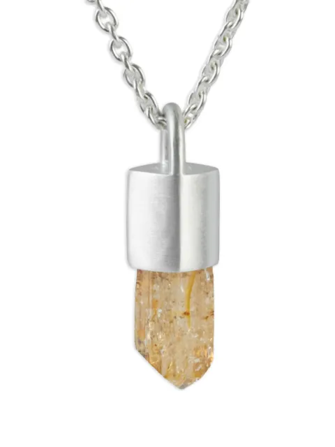 Parts of Four sterling silver Talisman imperial topaz necklace Silver K552MAITOP