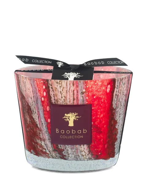 Baobab Collection Risoud candle (10cm) Red MAX10WRI