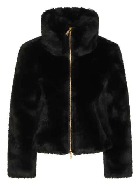 Moose Knuckles funnel-neck zip-fastening jacket Black M35LJ173G292
