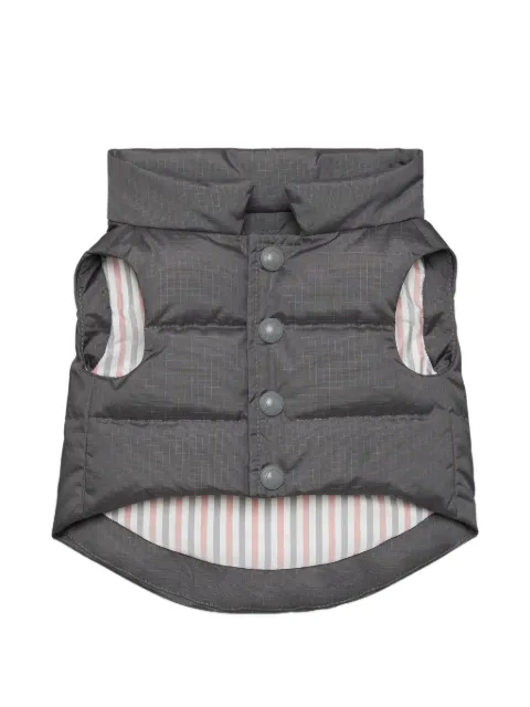 Thom Browne Hector Browne poly twill football dog vest Grey UCX015X07259