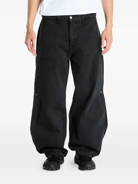 A-COLD-WALL* button-fastening trousers Black ACWMB340A