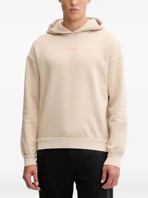 BOGNER FIRE+ICE Ilay logo-print hoodie Neutrals 84429761