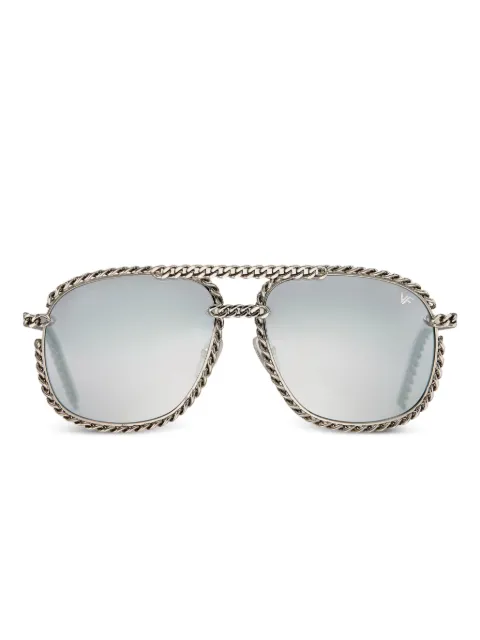 Vintage Frames Company Snatch Full Cuban Edition sunglasses Silver FCSN20005