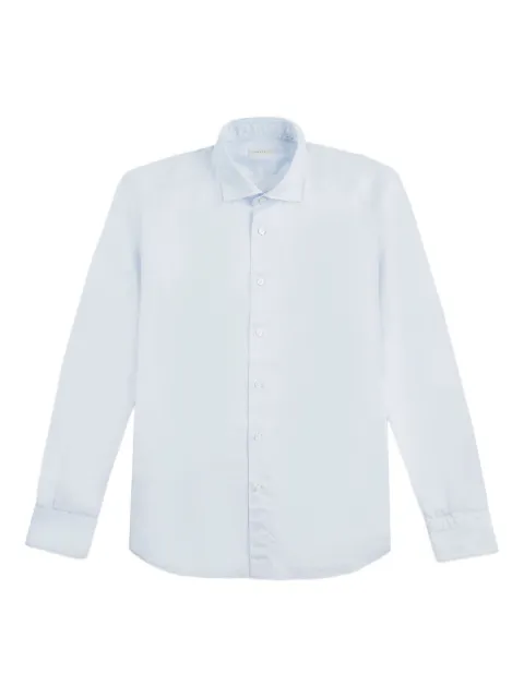 Glanshirt cotton shirt Blue 5XSA00G6039