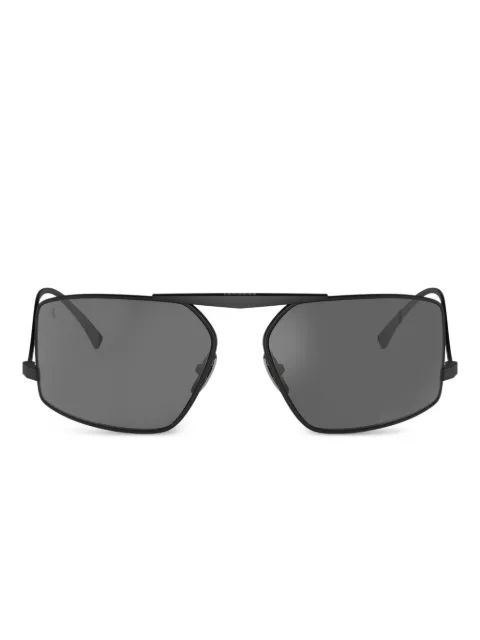 Ferrari geometric-frame sunglasses Black FH10081016G