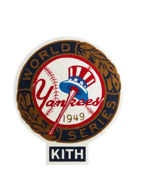 KITH x New York Yankees 1949 World Series area rug (122cm x 104cm) Blue KHLHO0062
