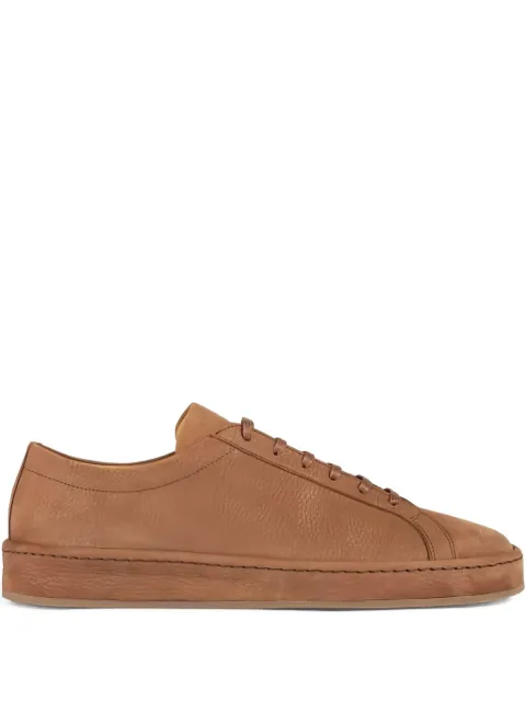 Aurélien Voyager lace-up sneakers Brown VOYAGERNUBUCKCARAMEL