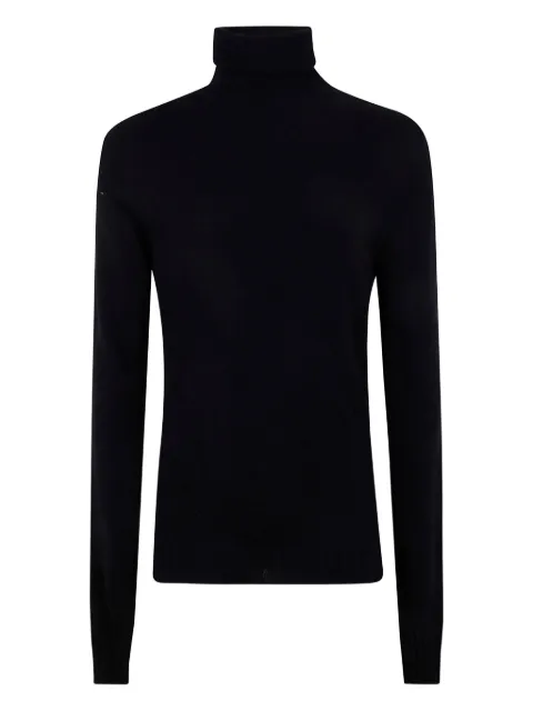 MD75 roll-neck top Black MD12138