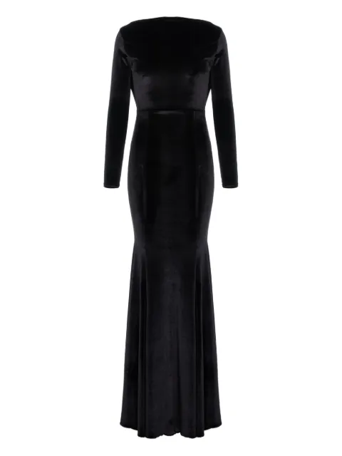 ROSERRY New York long-sleeve maxi dress Black NEWYORKMAXI