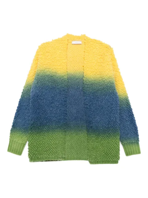 Akep colour-block cardigan Blue GBKD11004
