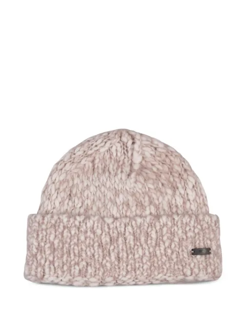 Fedeli logo-plaque beanie Neutrals MD0071122