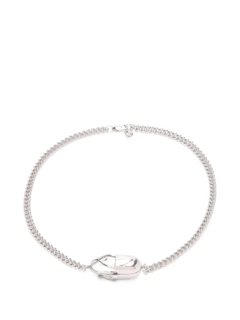 Capsule Eleven Capsule Crystal clear quartz necklace Silver CCCCQS