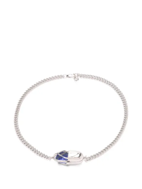 Capsule Eleven Capsule Crystal lapis lazuli necklace Silver CCCLLS