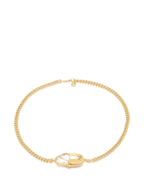 Capsule Eleven Capsule Crystal quarz necklace Gold CCCCQV
