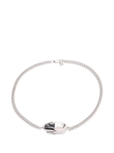Capsule Eleven Capsule Crystal tourmaline necklace Silver CCCBTS