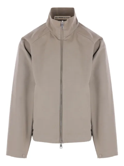 Meta Campania Collective zip-fastening cotton jacket Neutrals CHOW012DECO002666