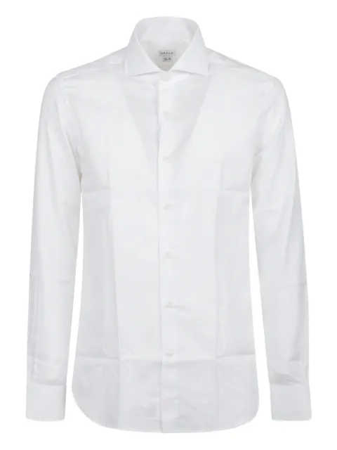 Orian point-collar cotton shirt White W13002UP54