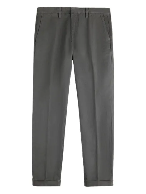Fay gabardine trousers Grey NTM8651187TQGG